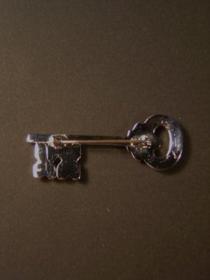 画像5: ラインストーンの鍵のブローチ　1920〜1930s