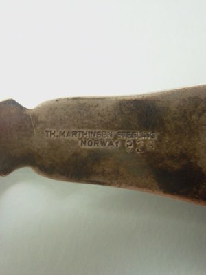 画像4: アンティーク　兔のスプーン　ノルウェー　1930〜1960s