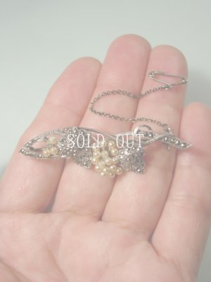 画像7: アンティークアクセサリー　マルカジットのブドウのブローチ　1900〜1930年代