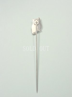 画像6: アンティークアクセサリー　フクロウのハットピン　1900〜1930s