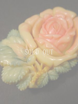 画像2: アンティークアクセサリー　セルロイドのクリップ　1940s