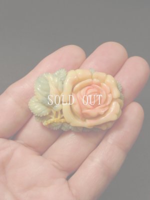 画像6: アンティークアクセサリー　セルロイドのクリップ　1940s