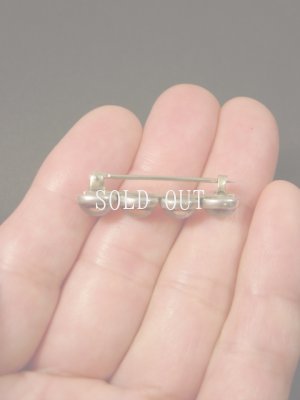 画像4: ムーンストーン　キャッツアイのブローチ　1930〜1960s