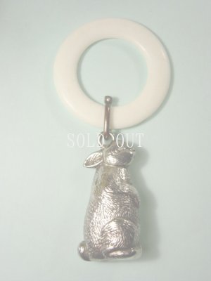 画像2: ヴィンテージ　ウサギのラトル　1940〜1960s