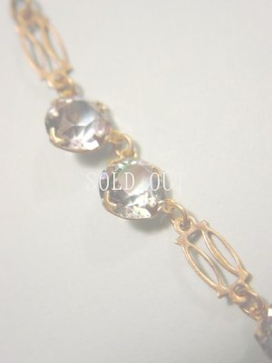 画像6: アンティークアクセサリー　アイリスガラスのネックレス　1920〜1940s