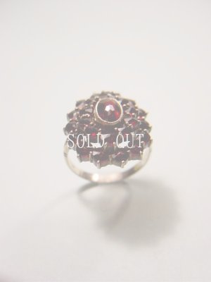 画像4: ガーネットの指輪　11号　1900〜1930s