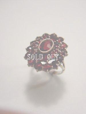 画像3: ガーネットの指輪　11号　1900〜1930s