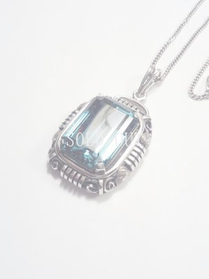 画像3: グリーントパーズのペンダント　1920〜1930s