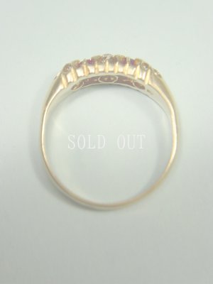 画像8: ルビーとダイアモンドの指輪　18k　12号　1880~1900s