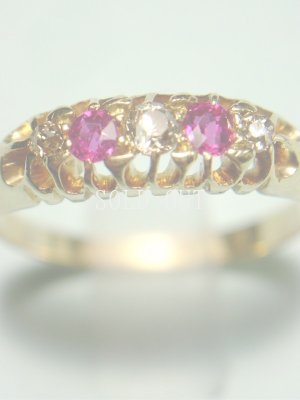 画像5: ルビーとダイアモンドの指輪　18k　12号　1880~1900s