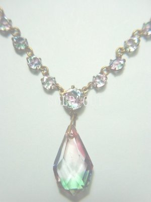 画像5: アイリスガラスのネックレス　1920〜1940s