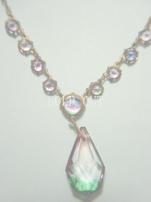 画像6: アイリスガラスのネックレス　1920〜1940s