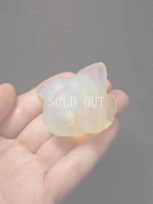 画像8: SABINO　オパルセントガラスの小鳥の置物　1930s