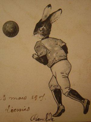 画像4: ウサギのポストカード　1905年