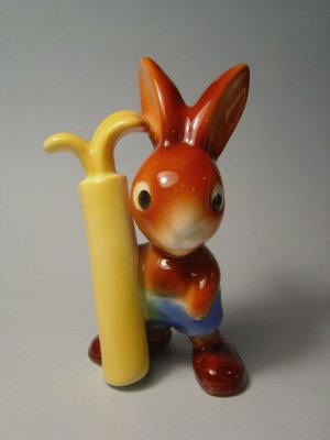 画像1: ウサギのフィギュア　西ドイツ・ゲーベル社　1940s