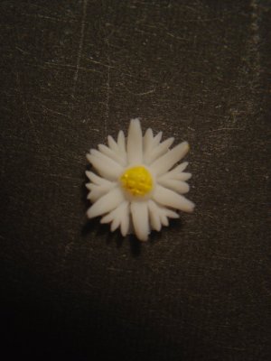 画像1: 白い花のカボション