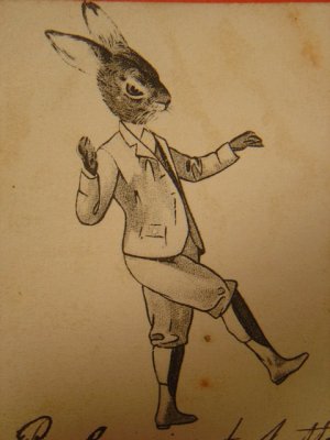 画像3: ウサギのポストカード　1905年