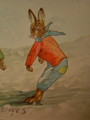 画像4: ウサギのポストカード　1903年