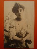 女優のポストカード　フランス　1903年