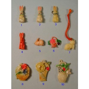 画像: セルロイドのチャーム　1930s