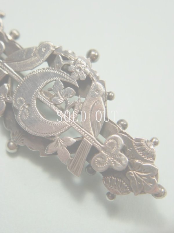 画像3: ビクトリア　梅とウグイスのブローチ　1891年