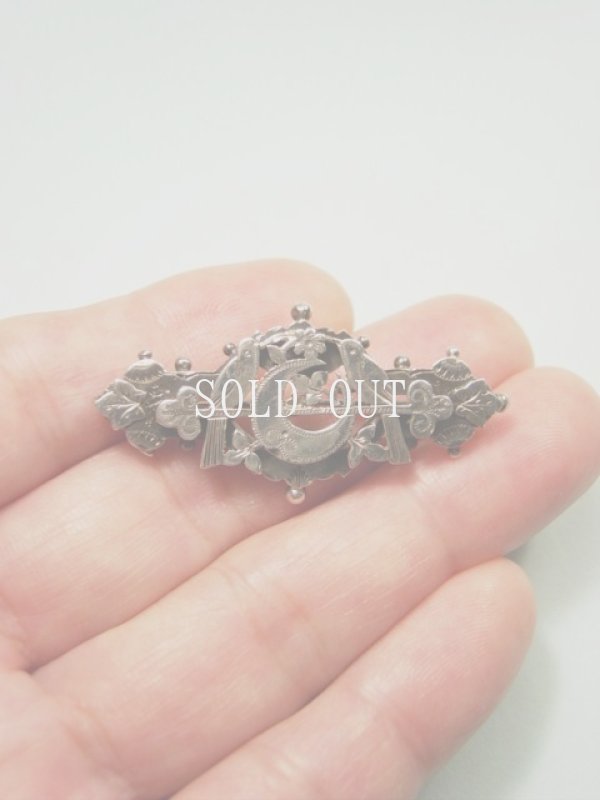 画像8: ビクトリア　梅とウグイスのブローチ　1891年