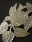 画像2: アンティークアクセサリー　真珠貝の鳥のブローチ　1900s〜1930s