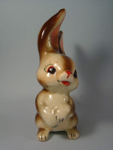 画像: ウサギの置物　1940s