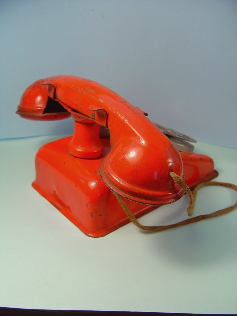 画像: おもちゃの電話　1950s