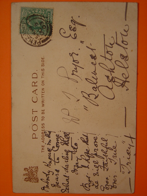 画像: ルイス・ウェイン　猫のポストカード　1903年
