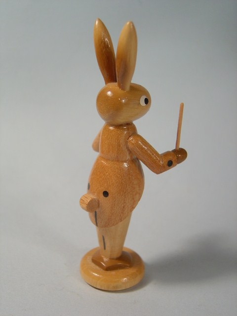 画像: アンティーク　ウサギの指揮者　ドイツ　1930〜1960s